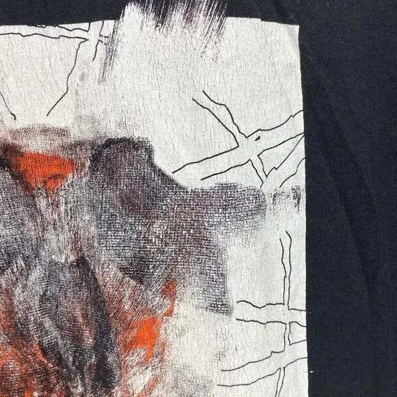 Slipknot Men's Black Cotton Short Sleeve Graphic 2018 Band T-Shirt Size XL - Picture 10 of 11